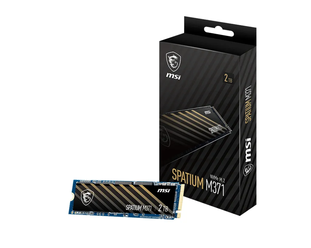 MSI SPATIUM M371 NVMe M.2 SPATIUM M371 NVME M.2 2TB