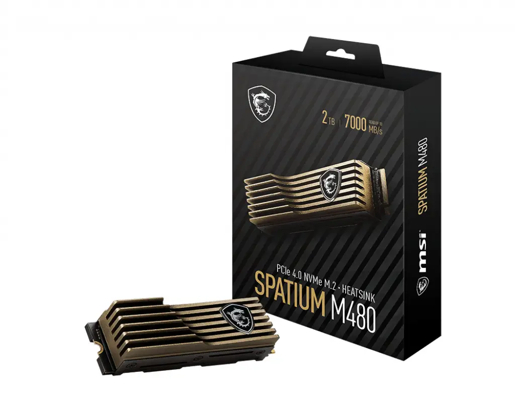 MSI SPATIUM M480 PCIe 4.0 NVMe 2TB HS