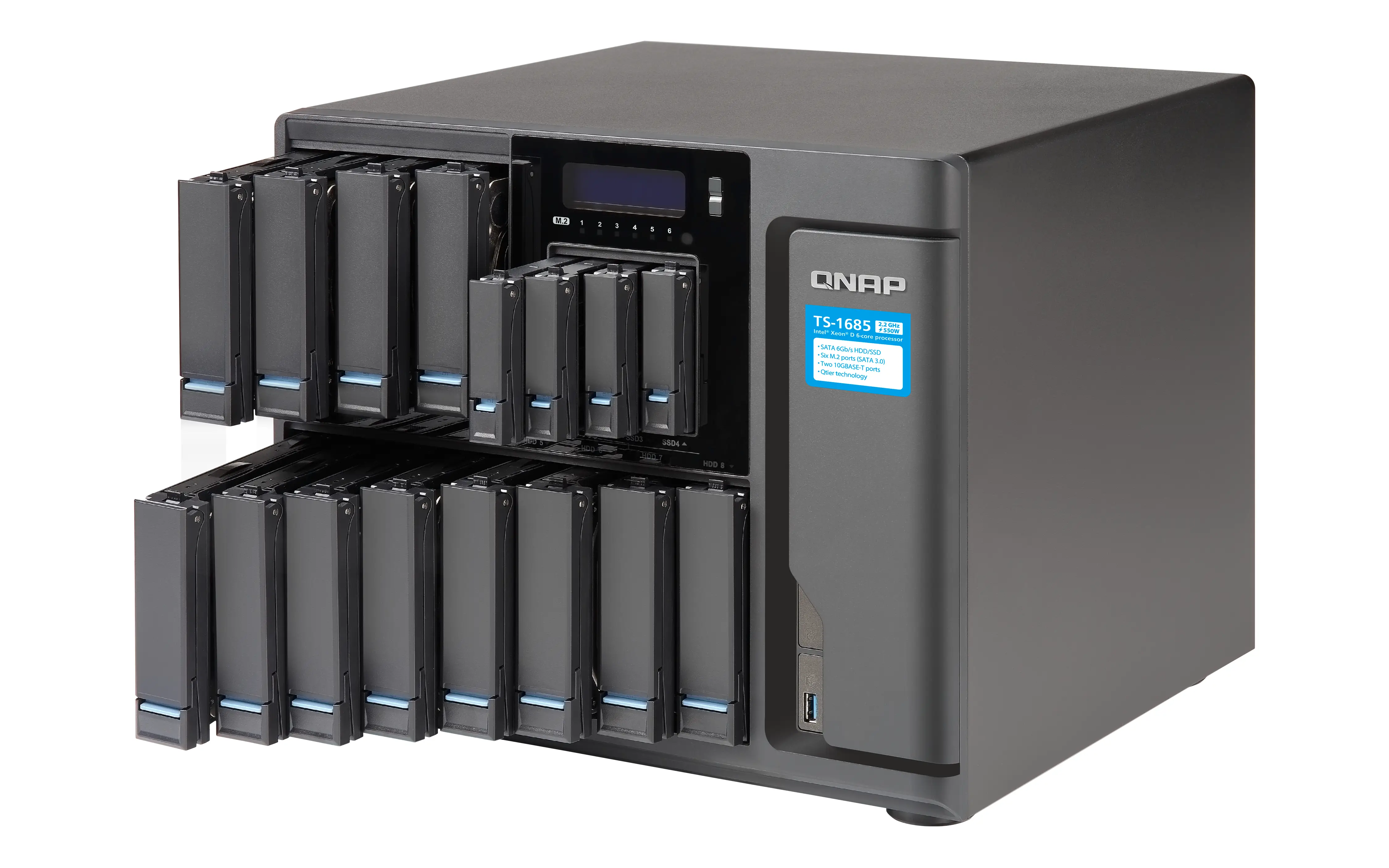 QNAP TS-1685 8 GB TS-1685-D1521-8G