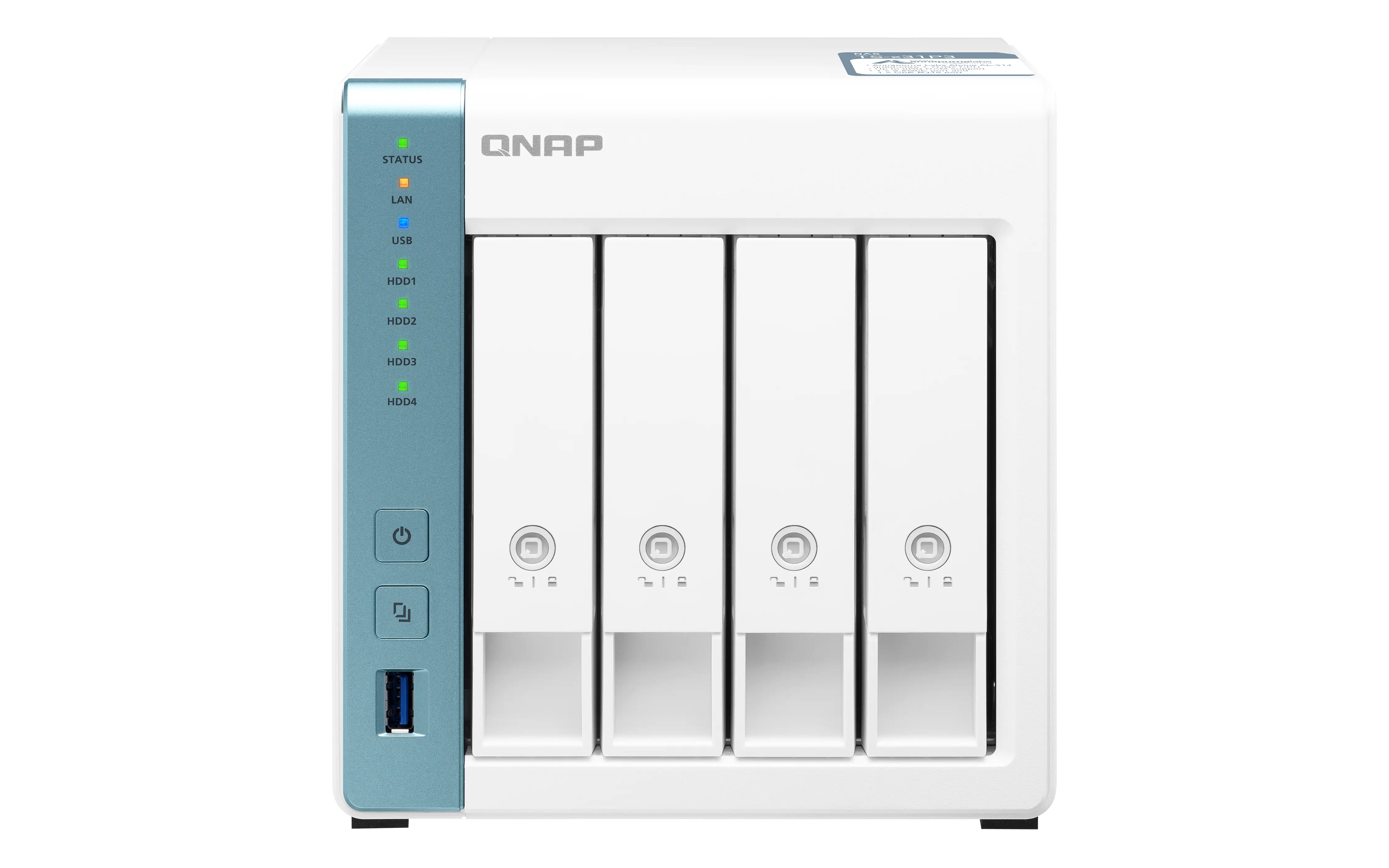 QNAP TS-431P3 2 GB TS-431P3-2G/48TB-REDPRO