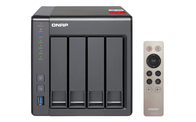 QNAP TS-451+ 10 TB TS-451+-2G_WD101KFBX