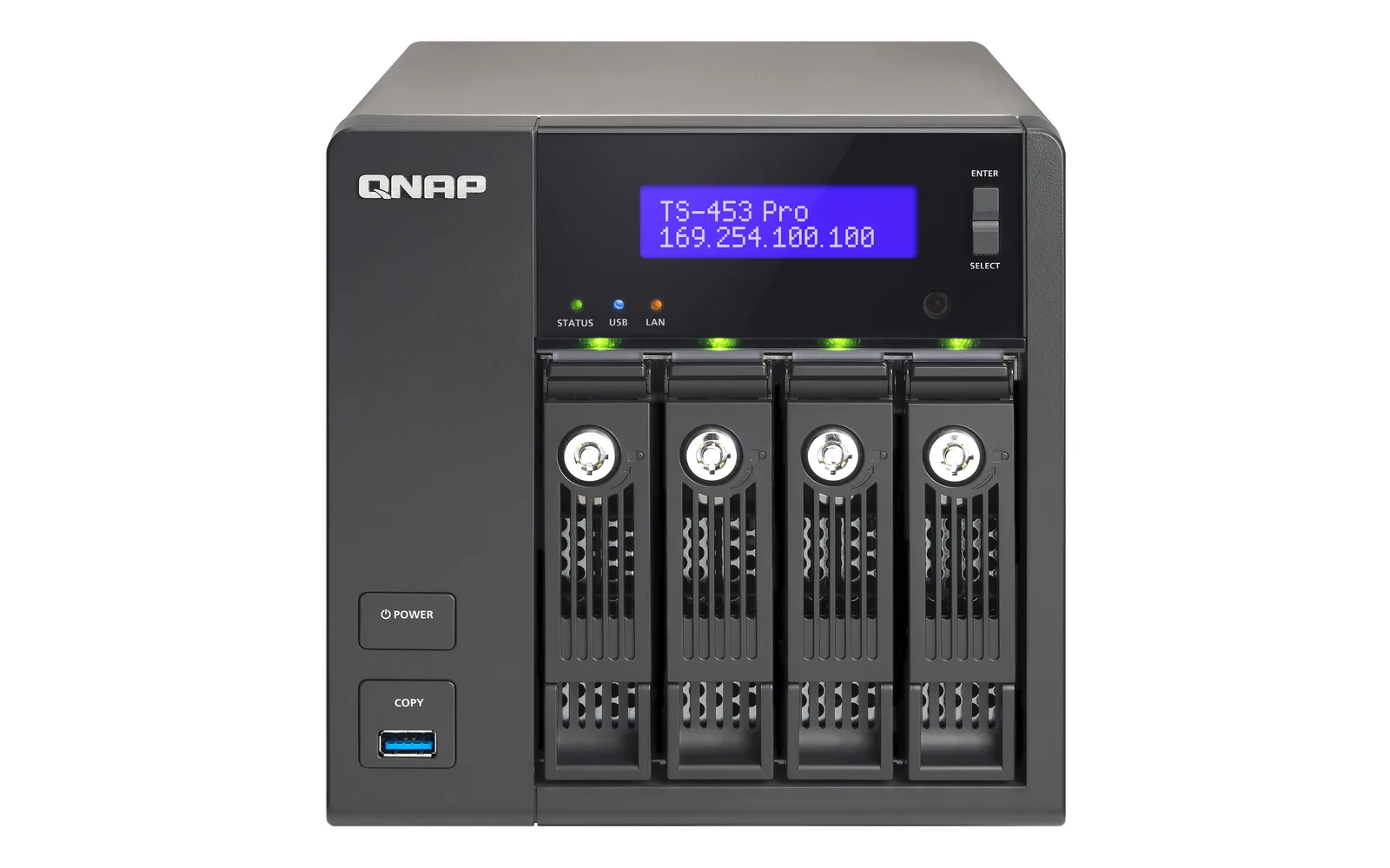 QNAP TS-453 Pro TS-453 PRO-2G/24TB-RED
