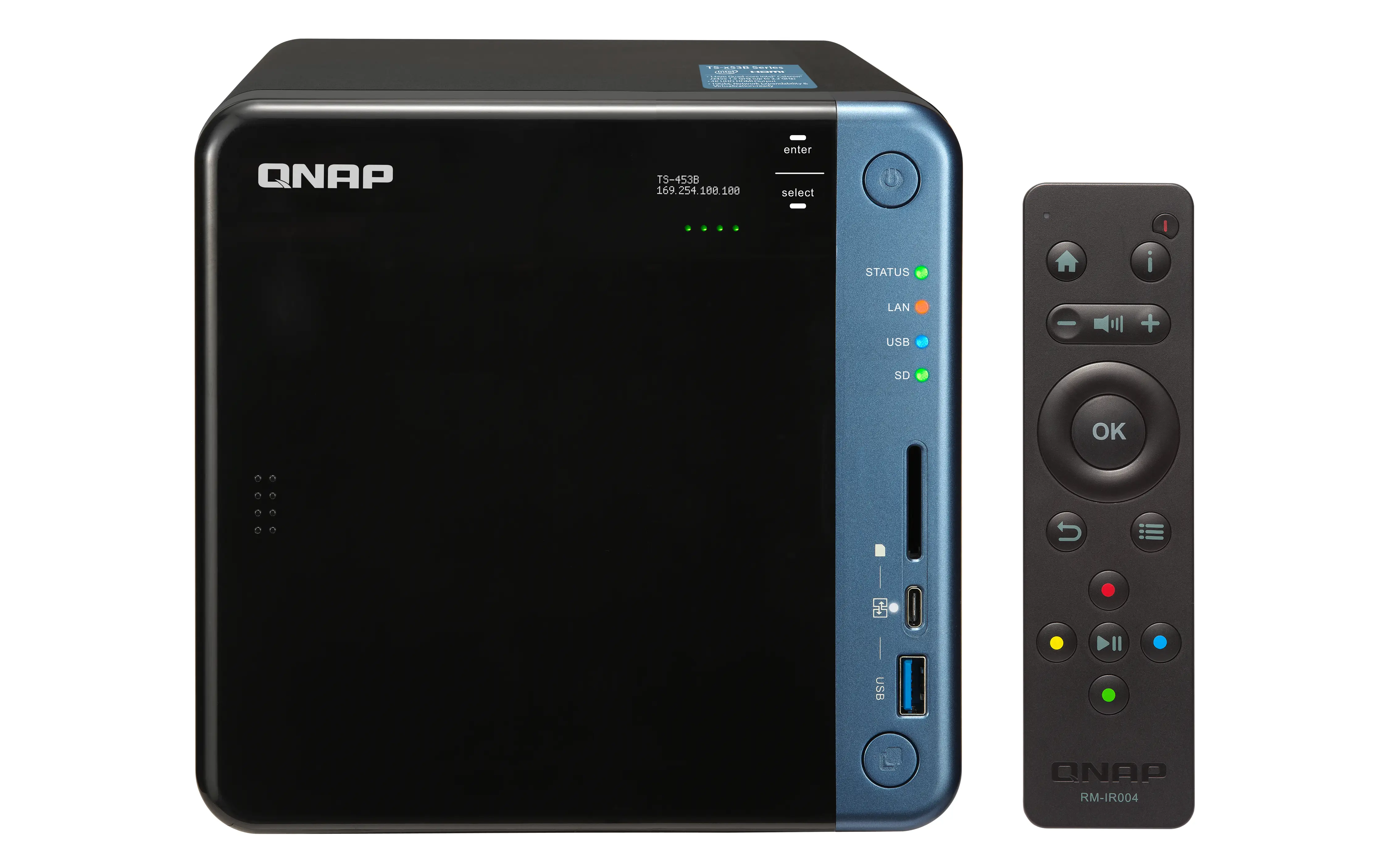 QNAP TS-453B 8 GB TS-453B-8G/56TB-IW