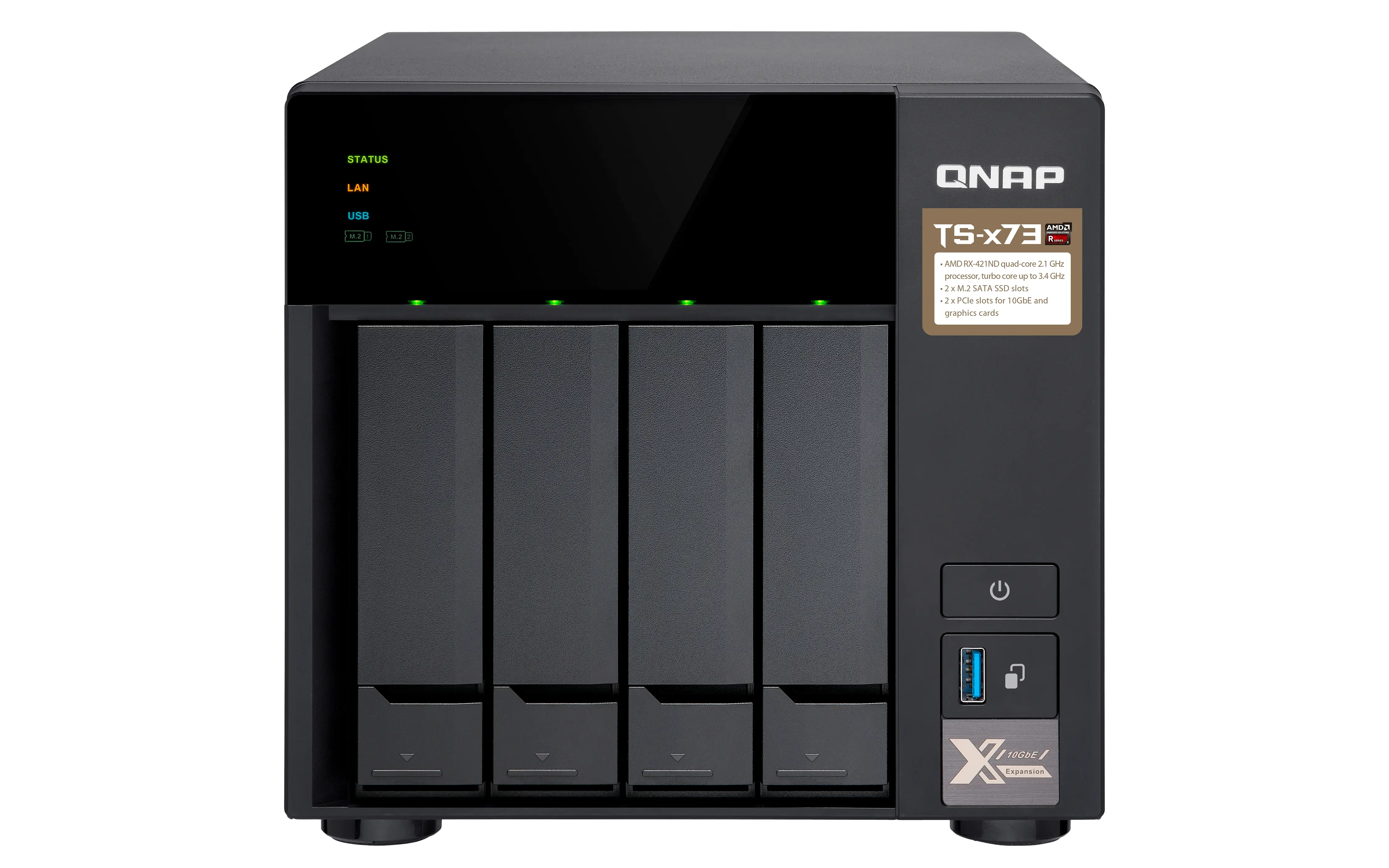 QNAP TS-473 8 GB TS-473-8G/40TB-IW