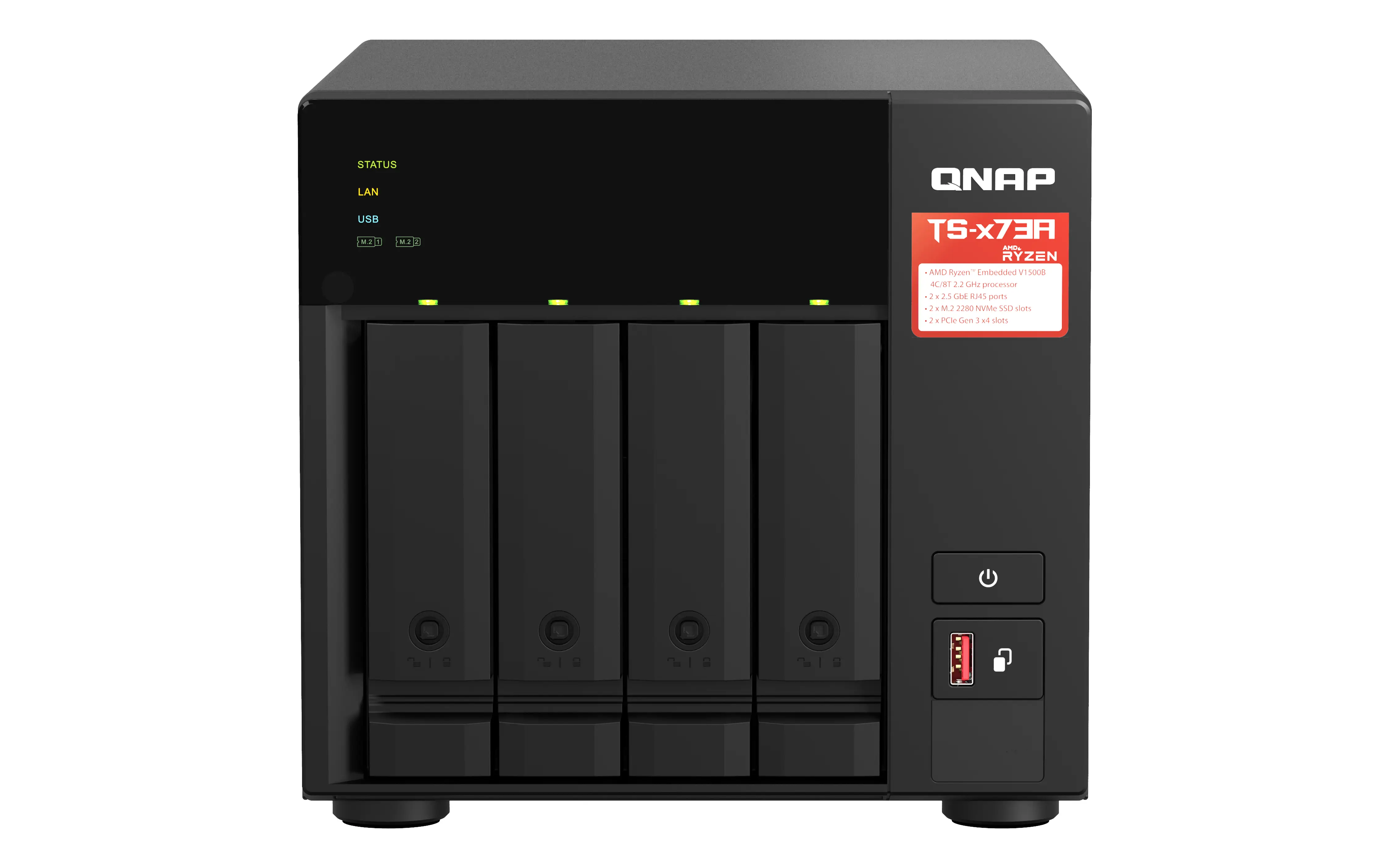QNAP TS-473A 8 GB TS-473A-8G/12TBVN