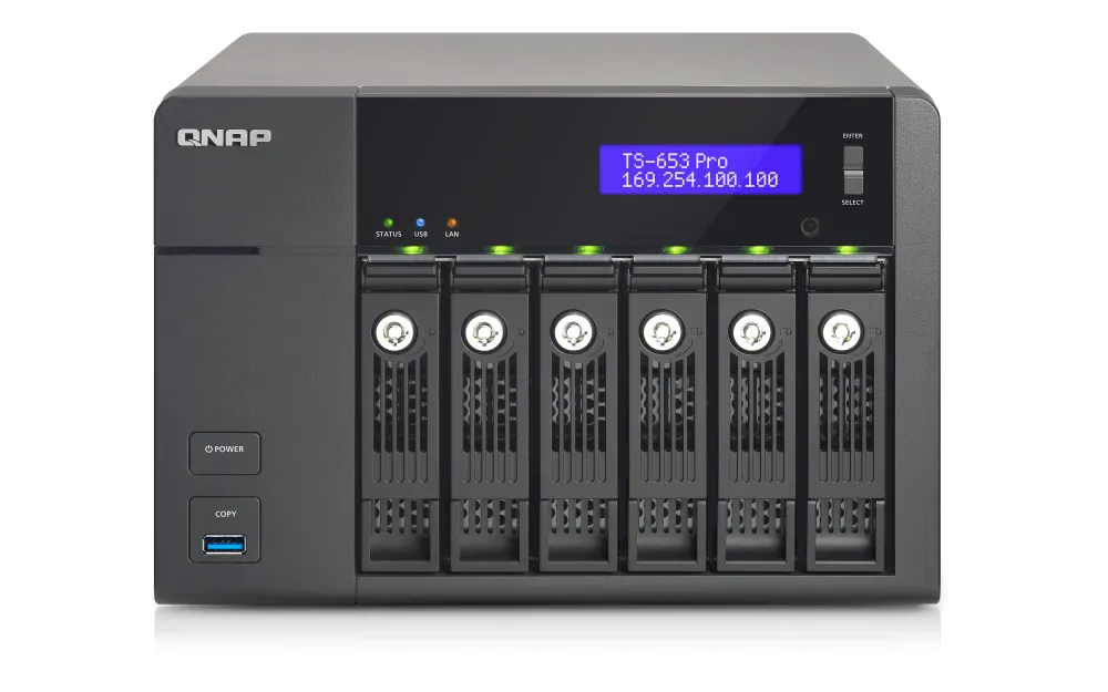 QNAP TS-653 Pro TS-653 PRO-2G/36TB-RED