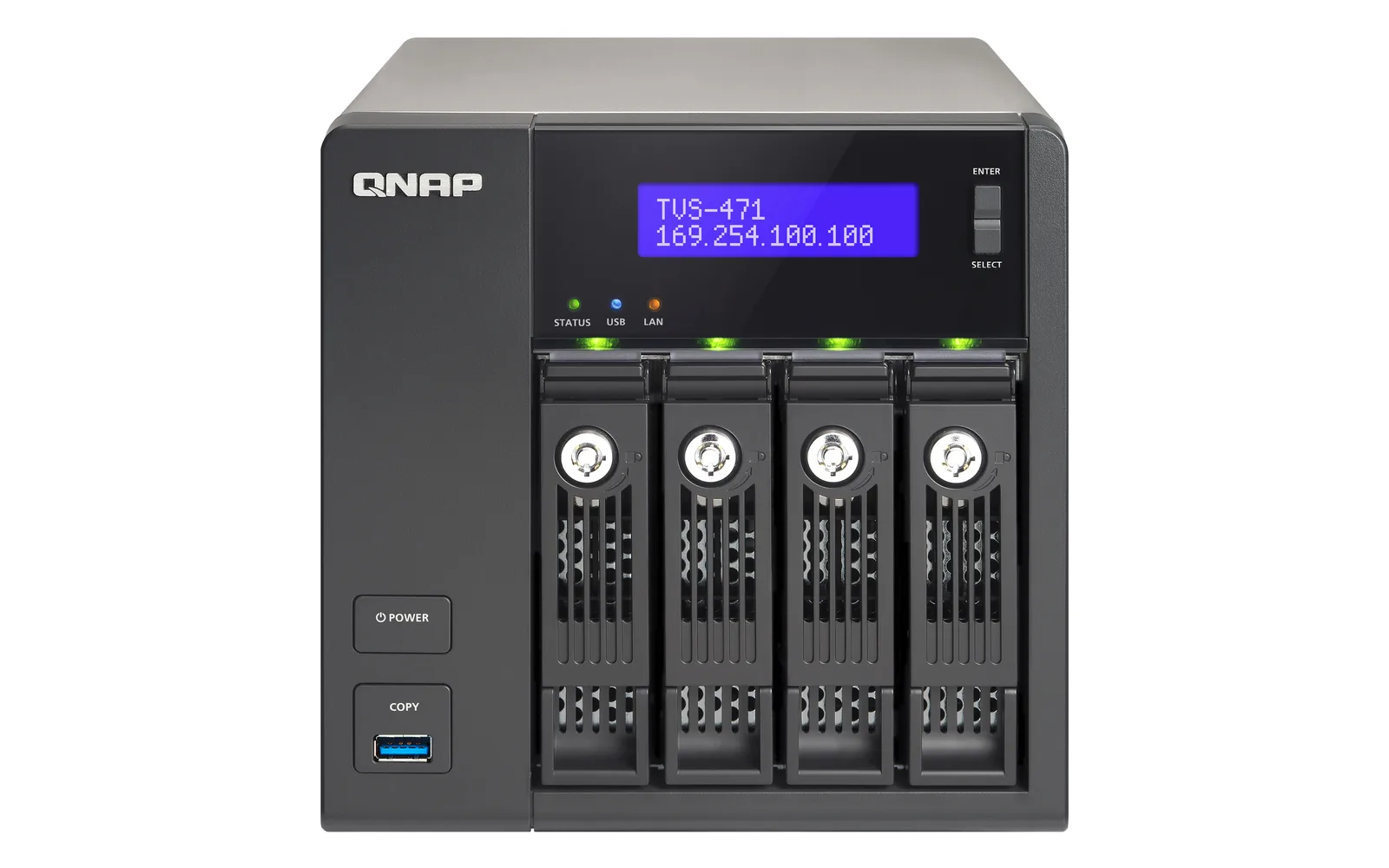 QNAP TVS-471 4 GB TVS-471-I3-4G-8TB-RE
