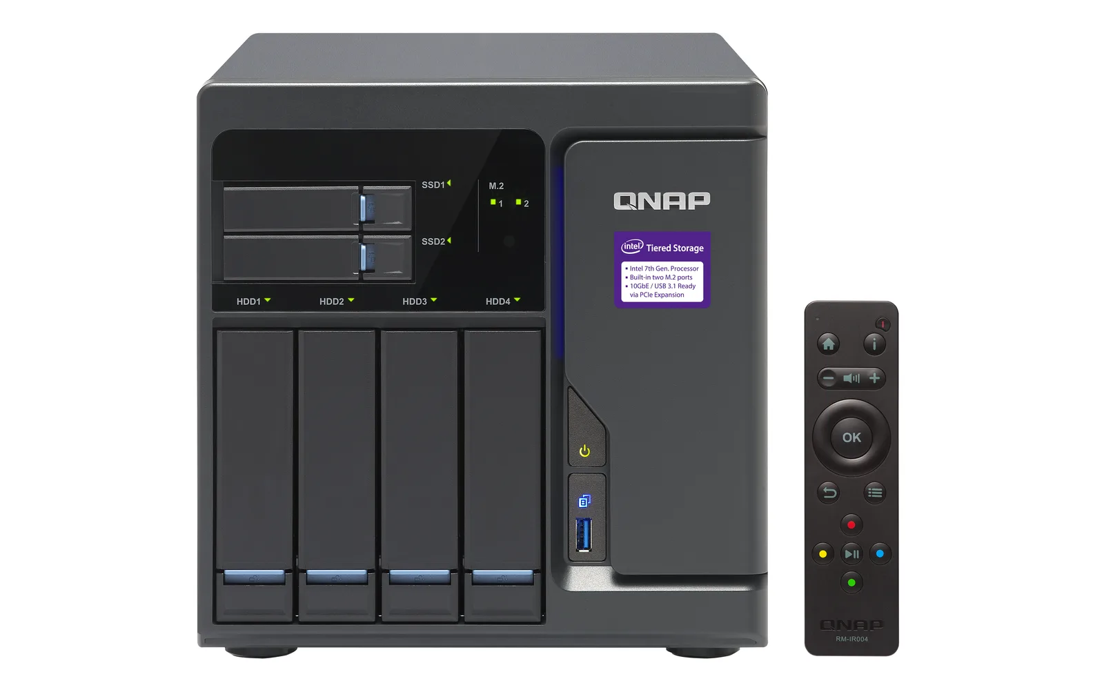 QNAP TVS-682 8 GB TVS-682-I3-8G/40TB-RED