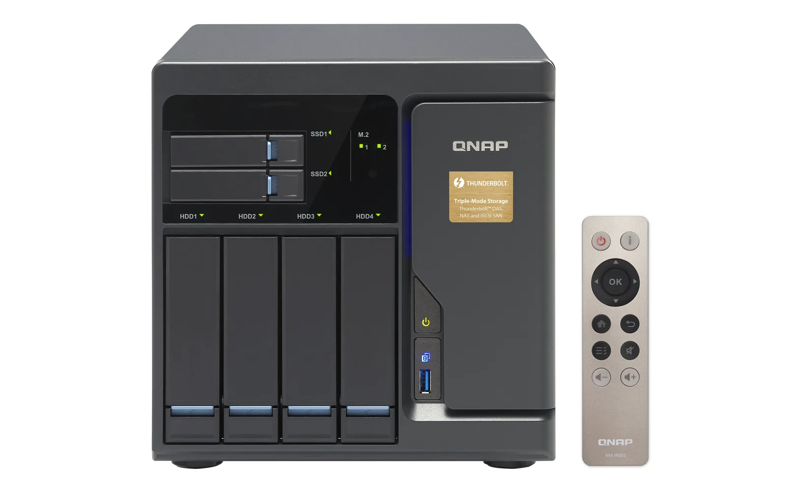 QNAP TVS-682T 8 GB TVS-682T-I3-8G/40TB-HGST