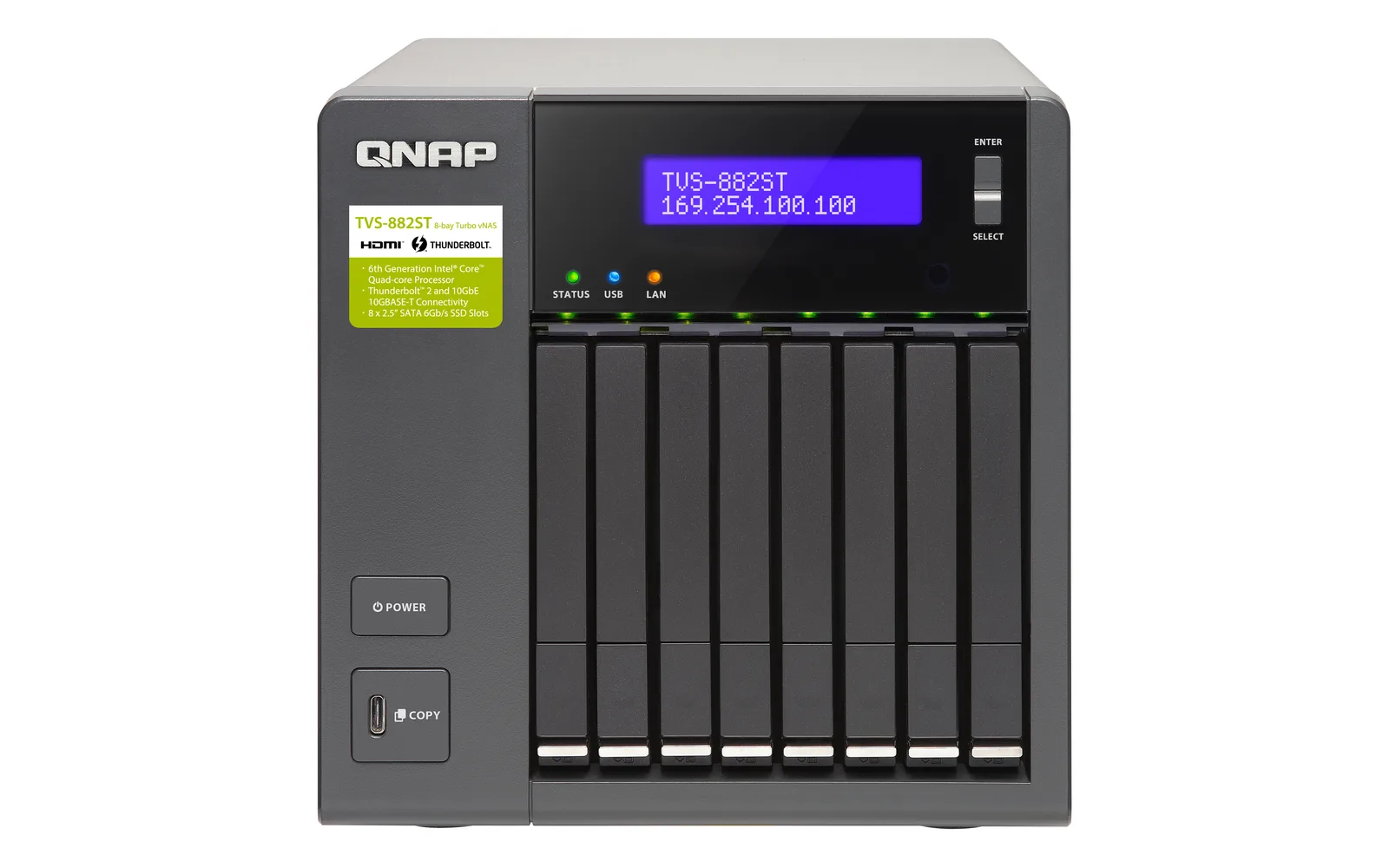 QNAP TVS-882ST2 8 GB TVS-882ST2-I5-8G-US