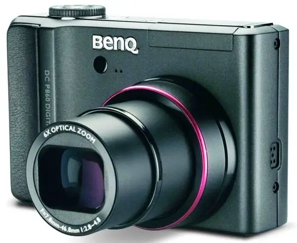 BenQ DC P860 - 8 mega pixels digital camera 9H.07V67.80E