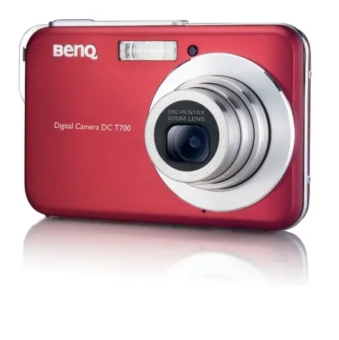 BenQ T700 Digital Camera - Red 9J.07367.60E