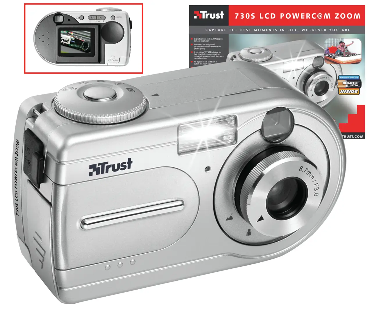 Trust 730S LCD POWERC@M ZOOM 13425