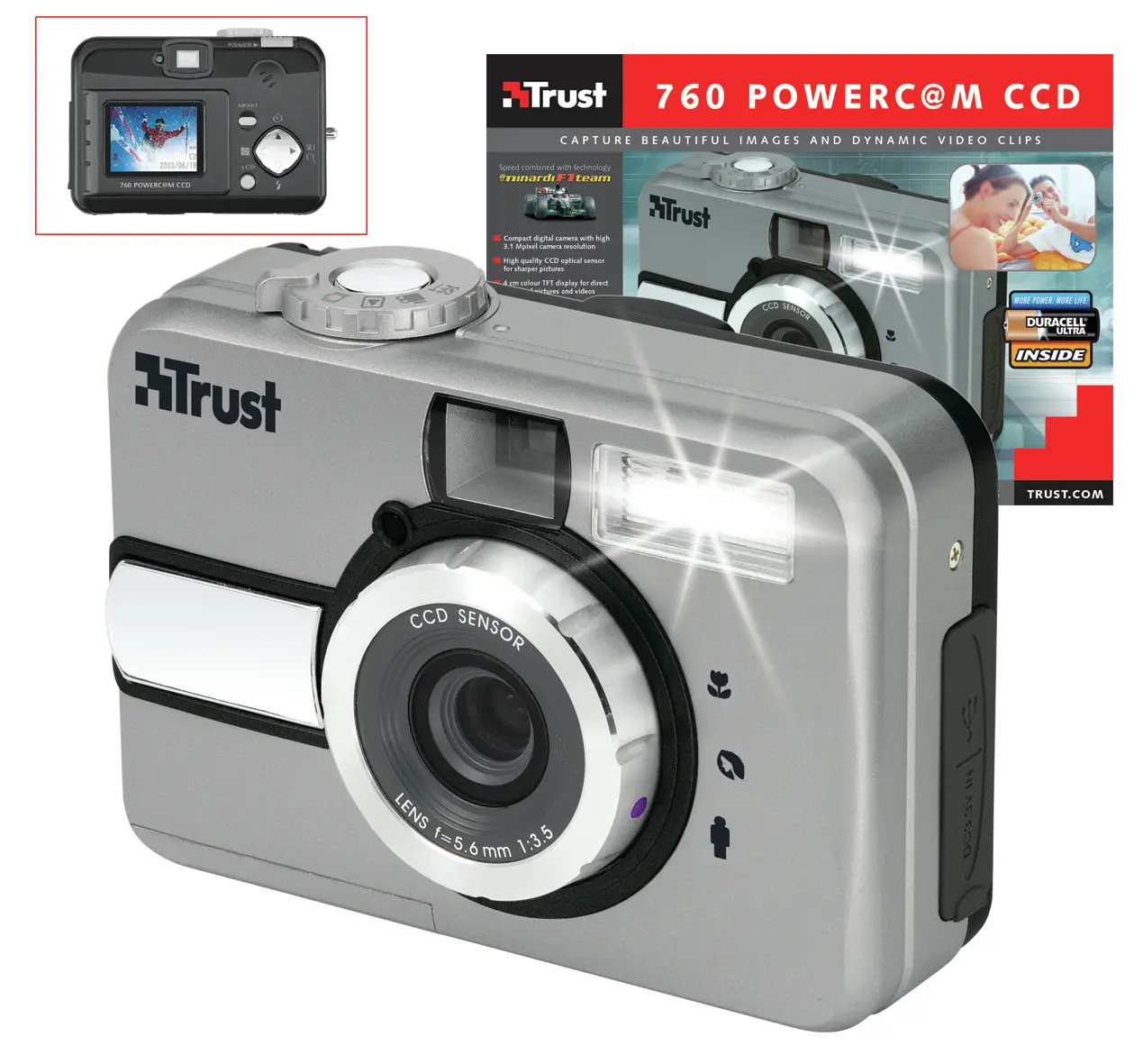 Trust 760 POWERC@M CCD 13792