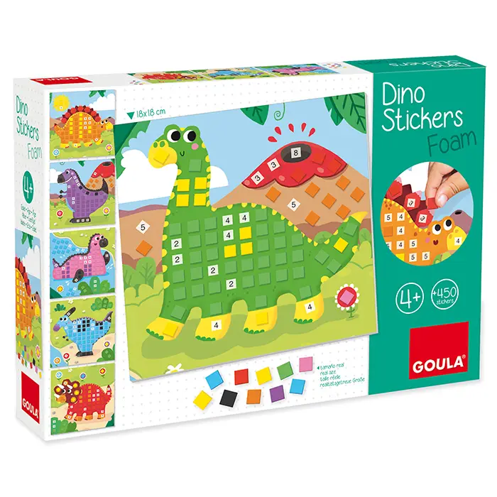 Jumbo Dino Stickers Foam 53165
