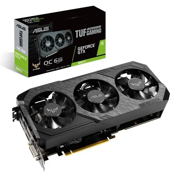 ASUS TUF3-GTX1660TI-O6G-GAMING 6 GB 90YV0CR8-M0NA00