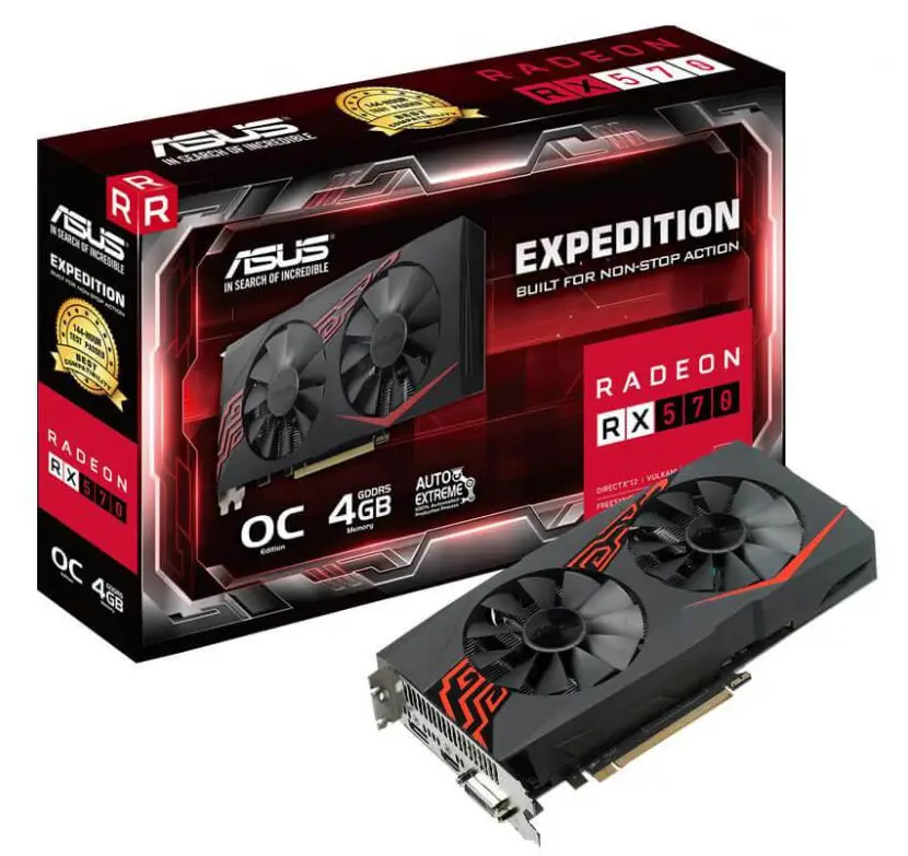 ASUS EX-RX570-4G 4 GB 90YV0AI0-M0NA00