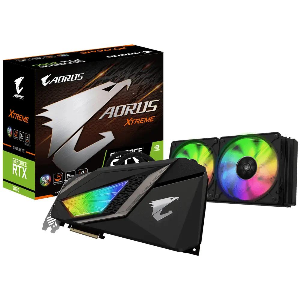 GIGABYTE GV-N2080AORUSX W-8GC 8 GB GV-N2080AORUSX-W-8GC