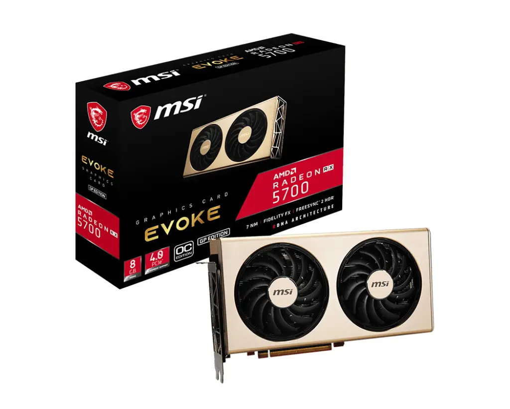 MSI Radeon RX 5700 EVOKE GP OC 8 GB