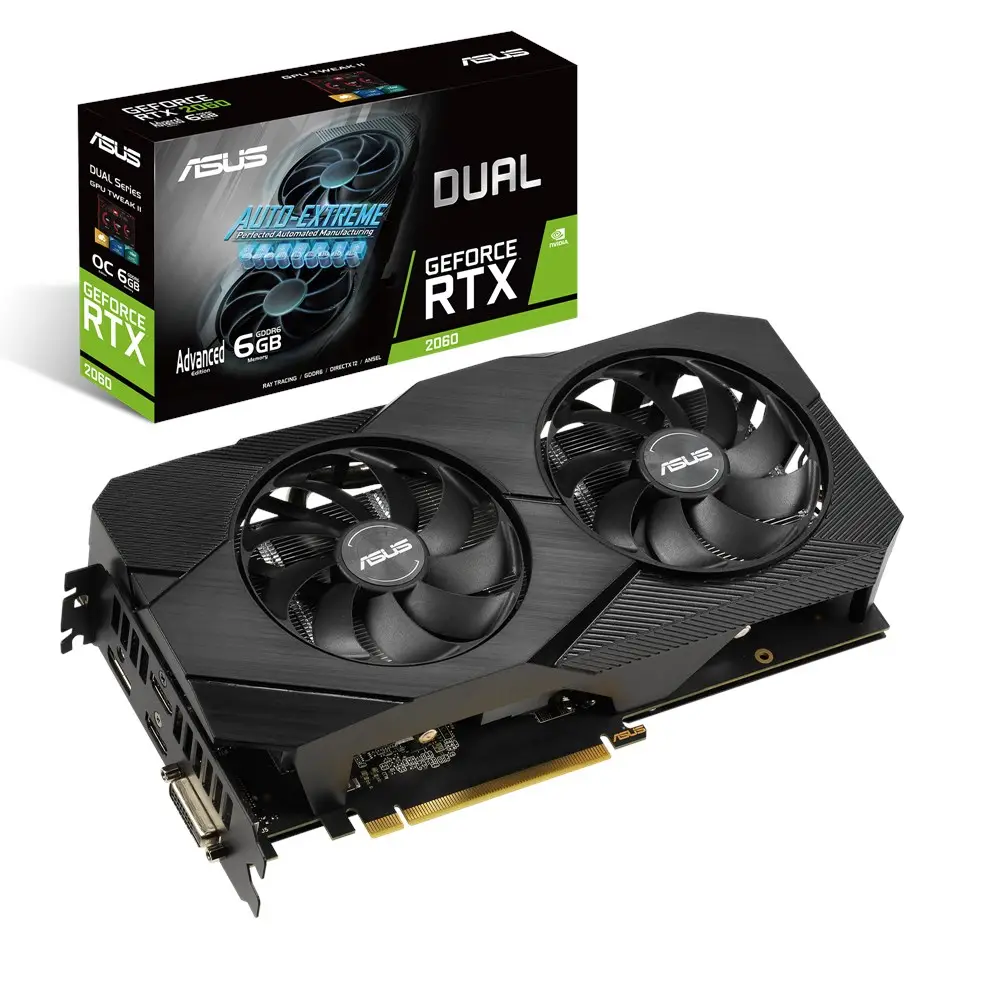 ASUS DUAL-RTX2060-A6G-EVO 6 GB 90YV0CH3-M0NA00