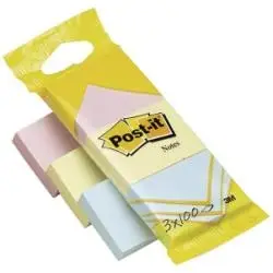 3M Post-it 38 x 51mm (3 x 100) 10830