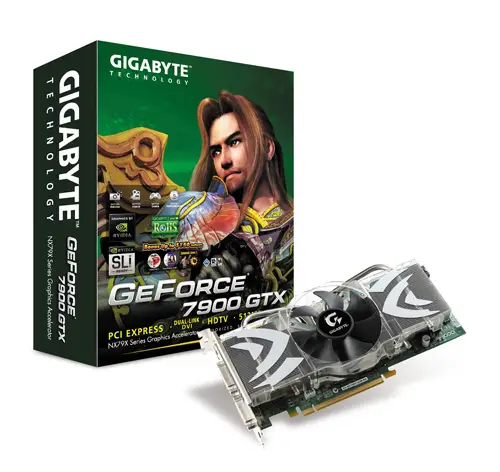 GIGABYTE 7900GTX 512MB TV 2XDVI HDTV GV-NX79X512DB-RH