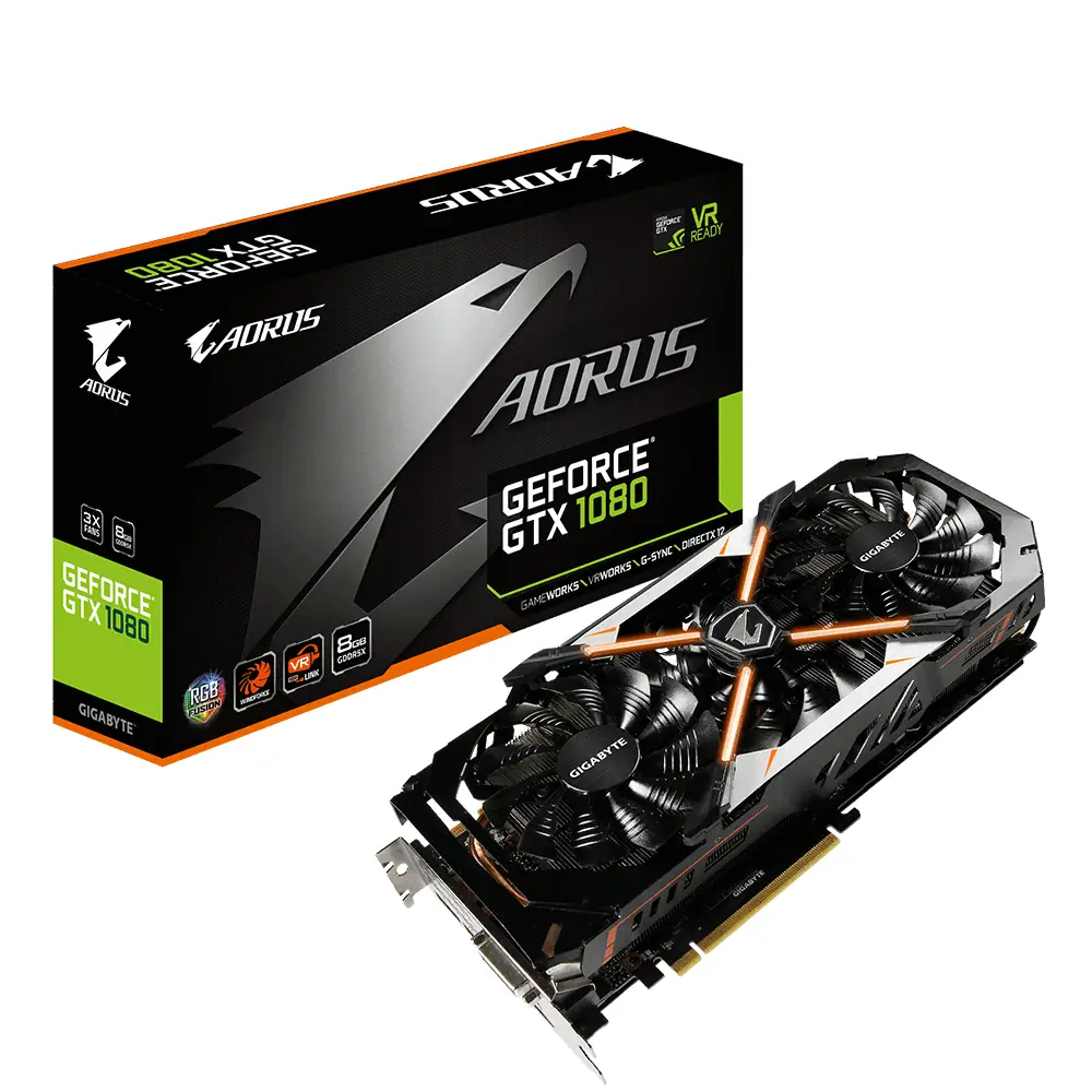 GIGABYTE GV-N1080AORUS-8GD (REV. 2) 8 GB