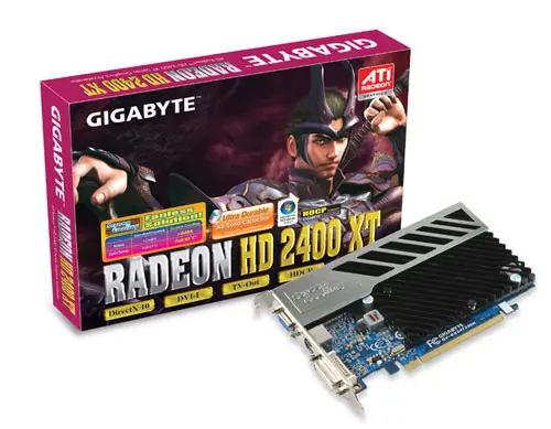 GIGABYTE Ati Radeon 2400 XT GV-RX24T256H