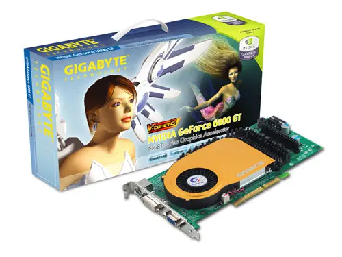 GIGABYTE GeForce 6800 GT GV-N68T256D