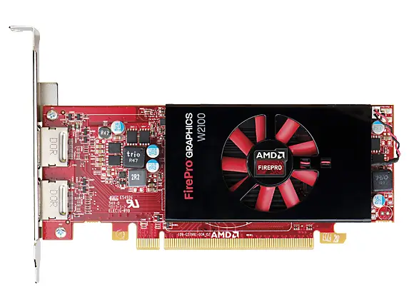 HP AMD FirePro W2100 2GB 1st GFX J3G83AV