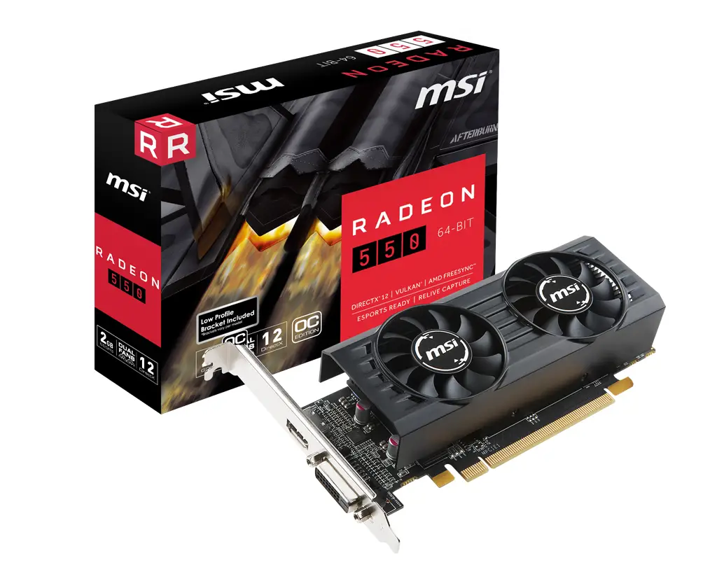 MSI 550 2GT LP OC 2 GB