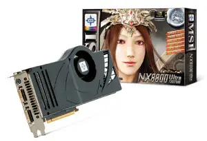 MSI 8800Ultra, GeForce PCI-E NX8800ULTRA-T2D768E-HD-OC