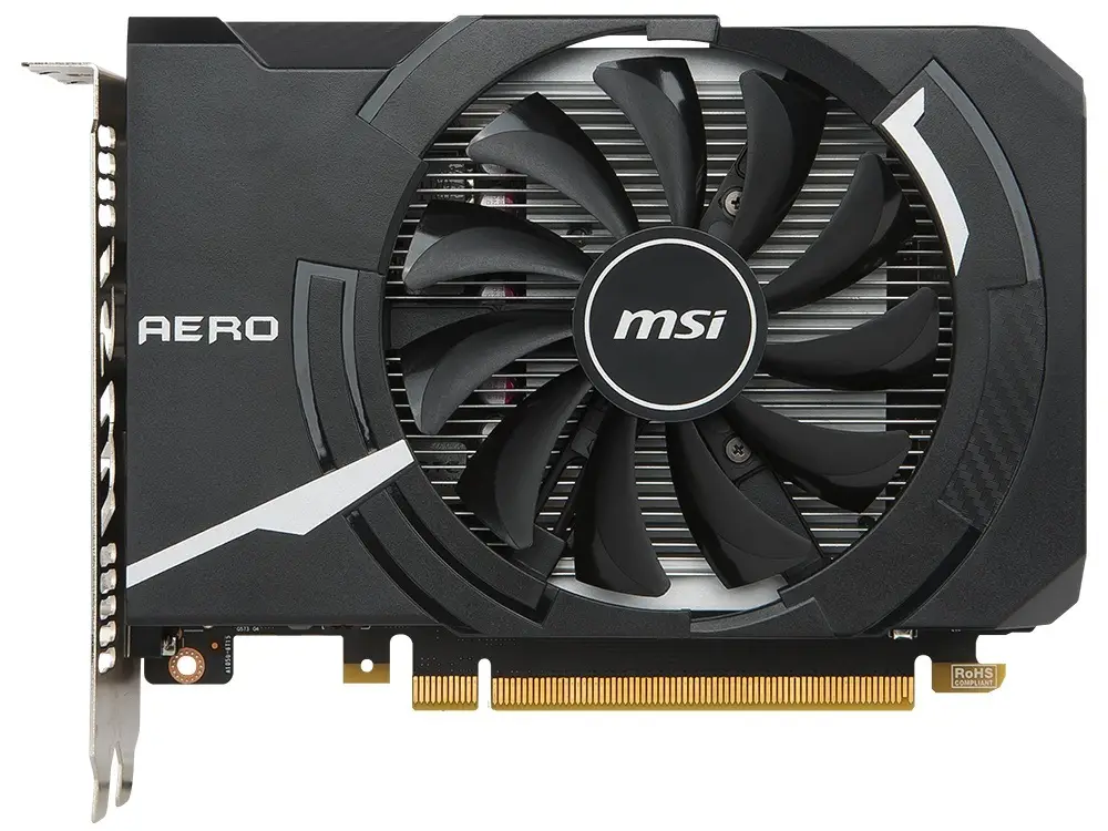 MSI GeForce GTX 1050 TI AERO ITX 4G OC 4 GB