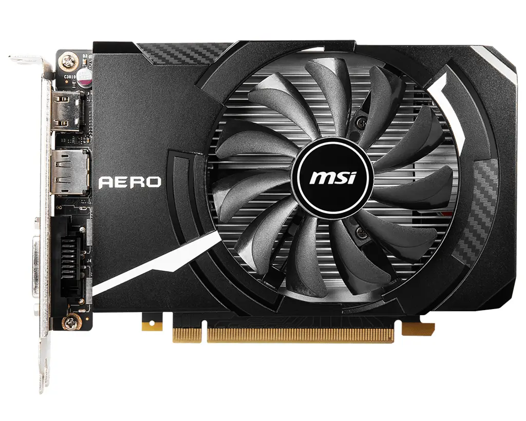 MSI GeForce GTX 1650 D6 Aero ITX OC 4 GB