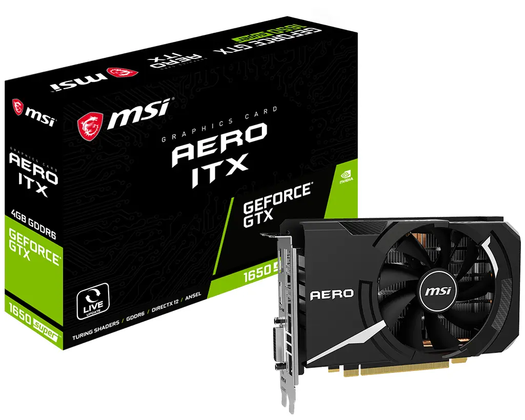 MSI GeForce GTX 1650 SUPER AERO ITX 4 GB 4719072687144