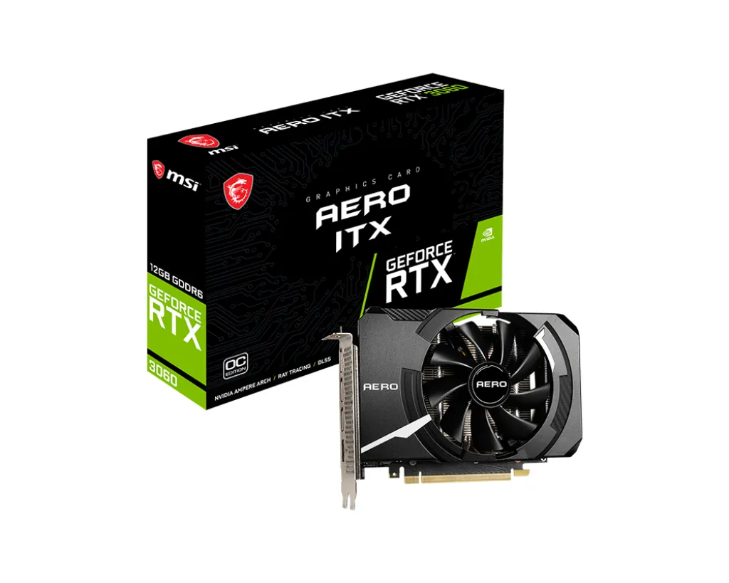 MSI GeForce RTX 3060 AERO ITX 12G 4719072821418