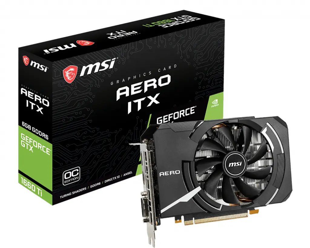 MSI GTX 1660 Ti AERO ITX 6G OC 6 GB