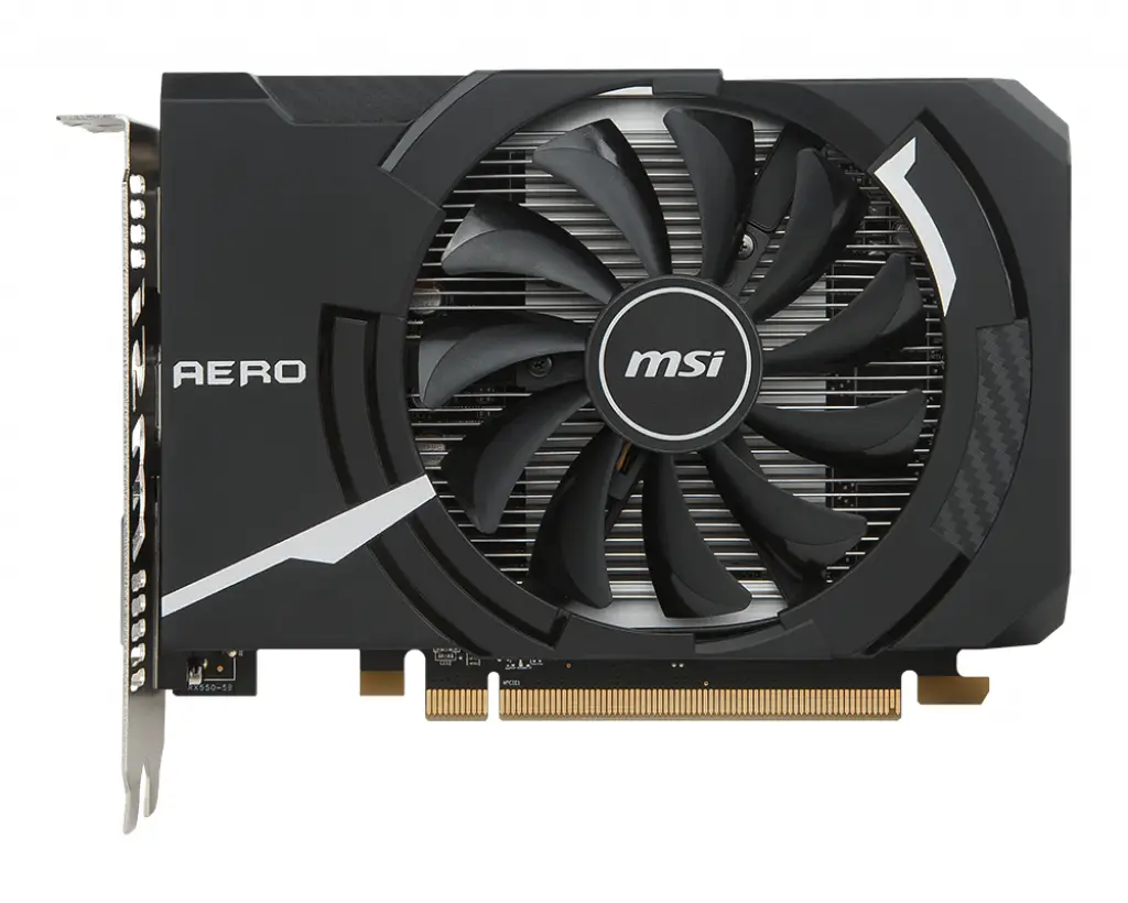 MSI Radeon RX 550 AERO ITX 4G OC 4 GB V809-248R