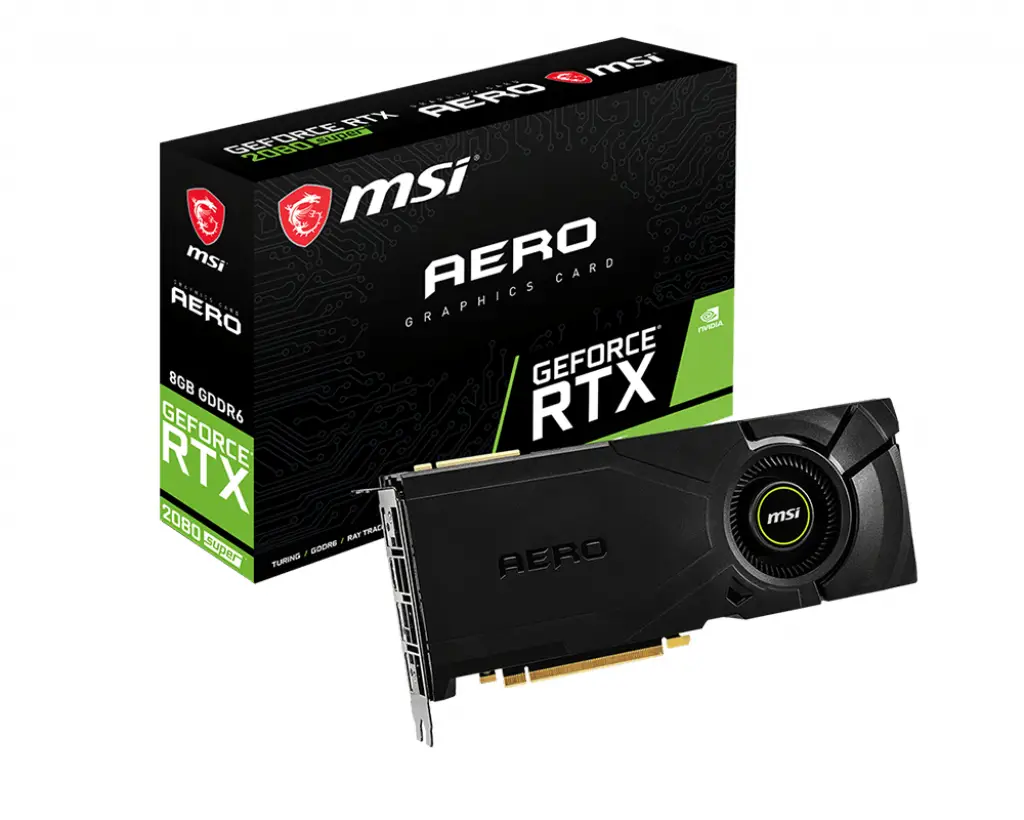 MSI RTX 2080 SUPER AERO 8 GB
