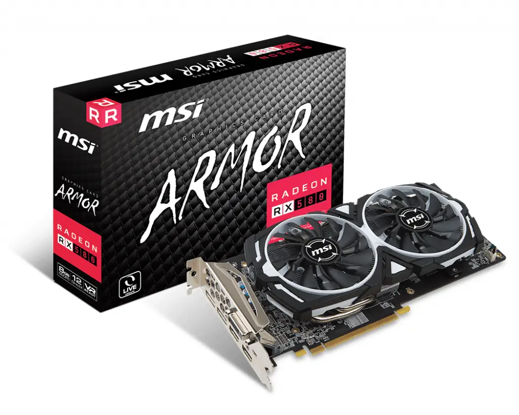 MSI Radeon RX 580 ARMOR 8G 8 GB
