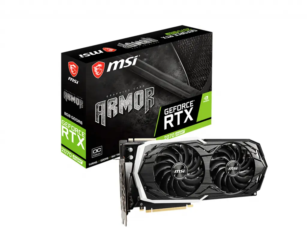 MSI RTX 2070 SUPER ARMOR OC 8 GB