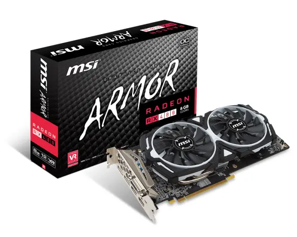 MSI RX 480 ARMOR 8G OC 8 GB V341-019R