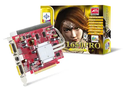 MSI ATI Radeon X1650 PRO - 256MB, DDR2 RX1650PRO-T2D256EZ