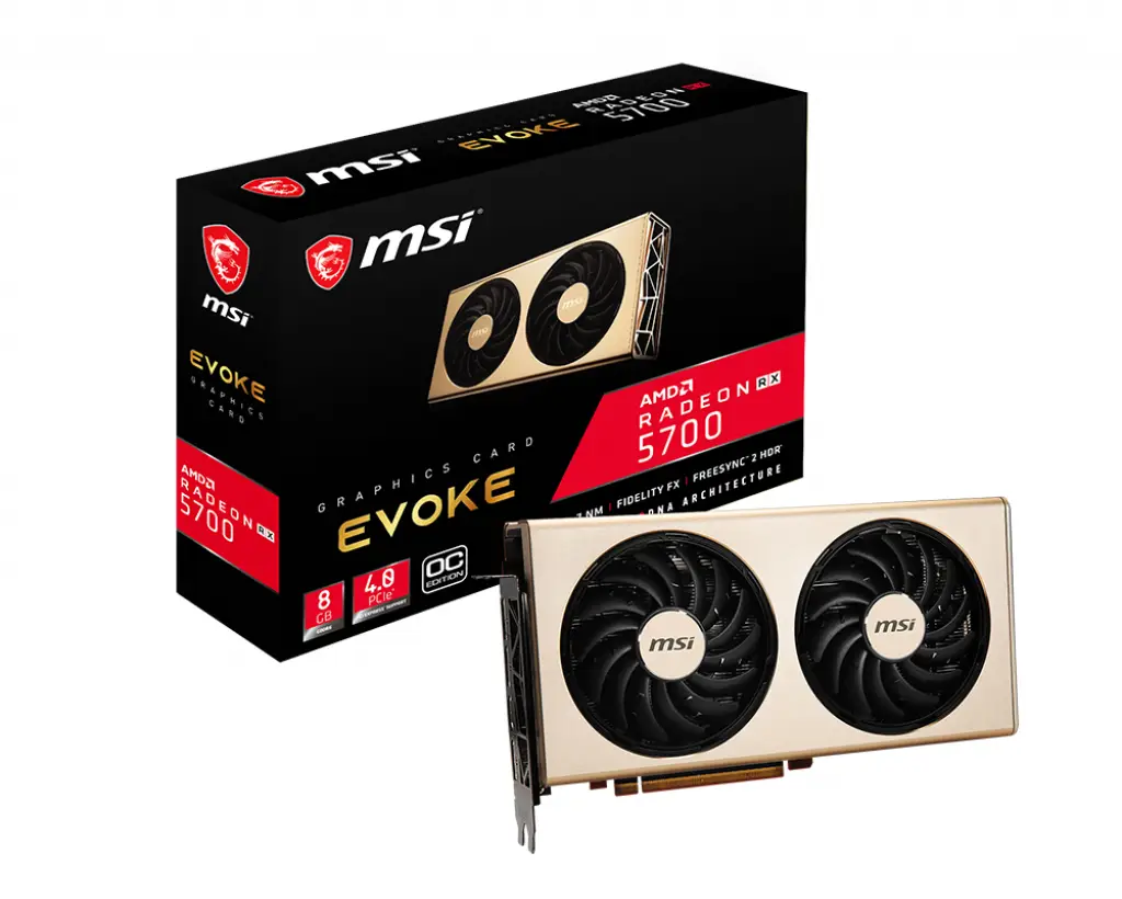 MSI V381-024R 8 GB RADEON RX 5700 EVOKE OC