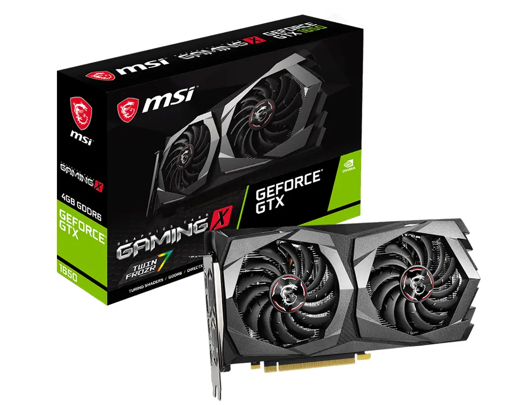 MSI GEFORCE GTX 1650 D6 GAMING X 4 GB