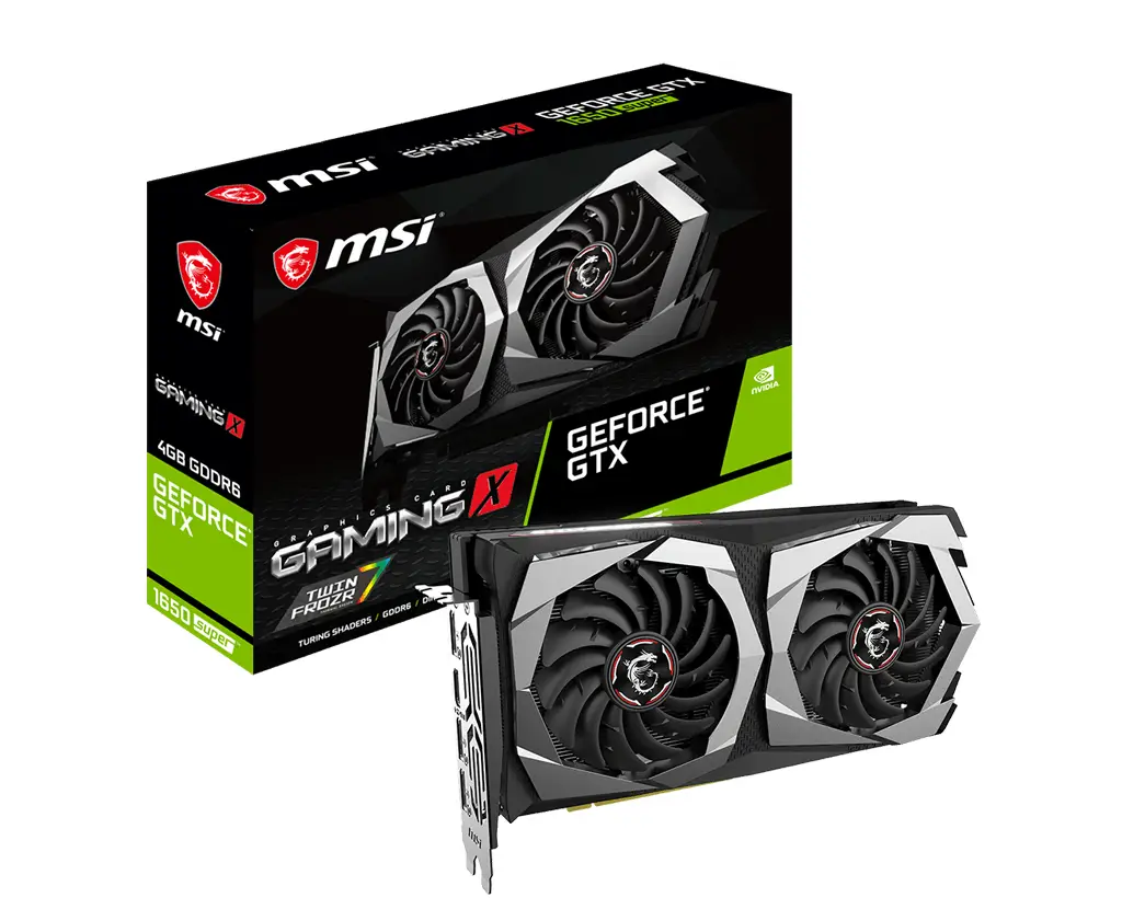 MSI GeForce GTX 1650 SUPER GAMING X 4 GB