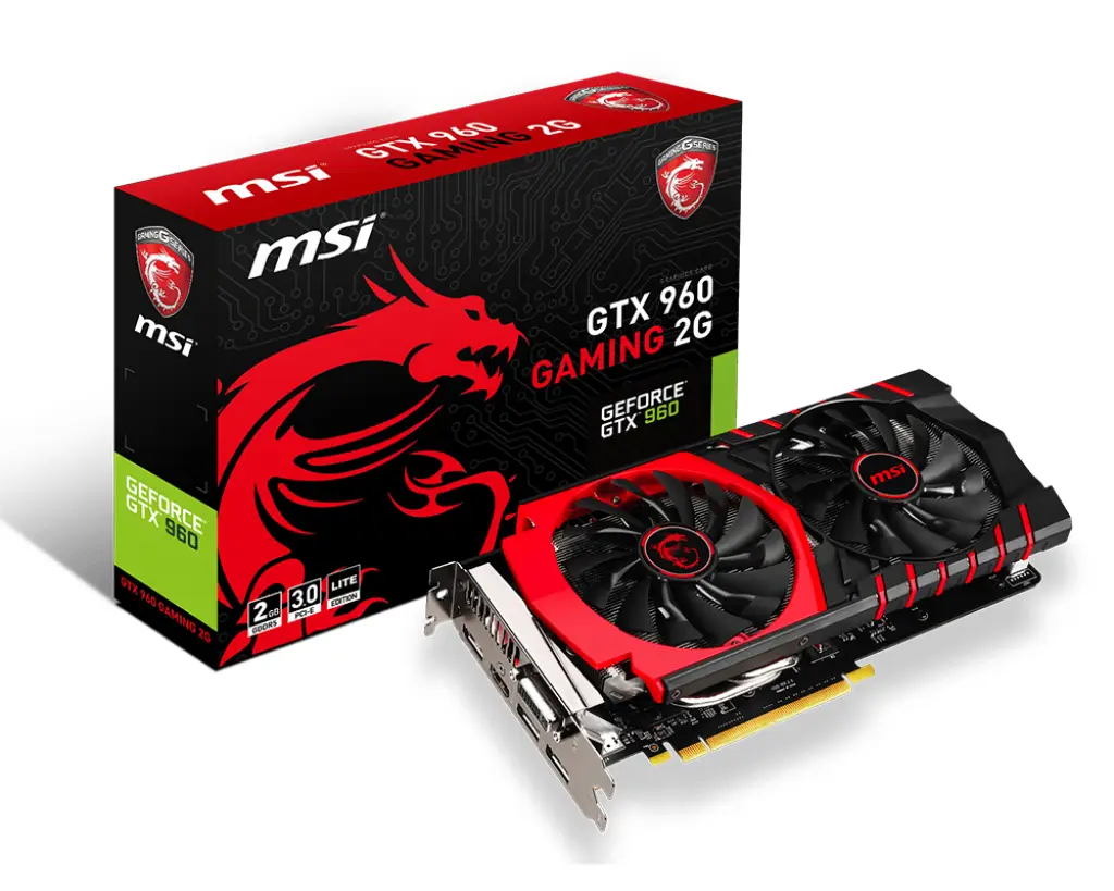 MSI GeForce GTX 960 GAMING 2G LE 2 GB V320-024R