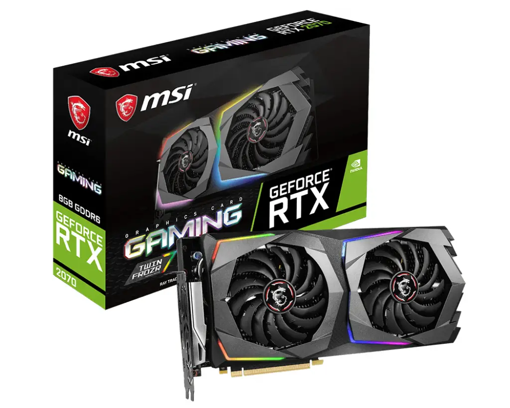 MSI GeForce RTX 2070 GAMING 8G 8 GB