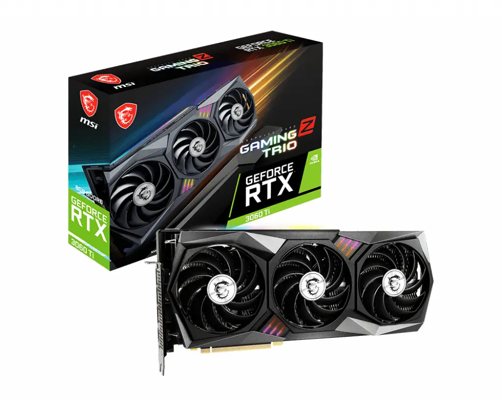 MSI GeForce RTX 3060 Ti GAMING Z TRIO 8G LHR 8 GB G306TGZT8L