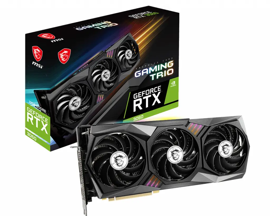 MSI GeForce RTX 3060 GAMING TRIO 12G 12 GB